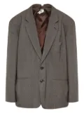 MM6 Maison Margiela single-breasted blazer - Grey