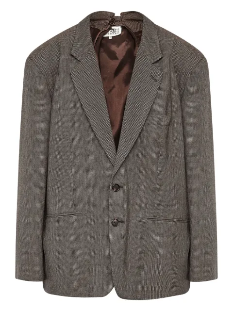 MM6 Maison Margiela single-breasted blazer