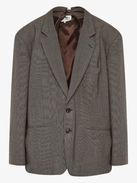 MM6 Maison Margiela single-breasted blazer