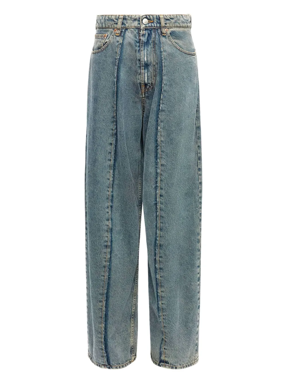 MM6 Maison Margiela Jeans met vijf zakken Blauw