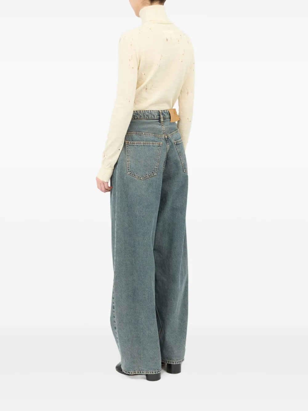 MM6 Maison Margiela Jeans met vijf zakken Blauw