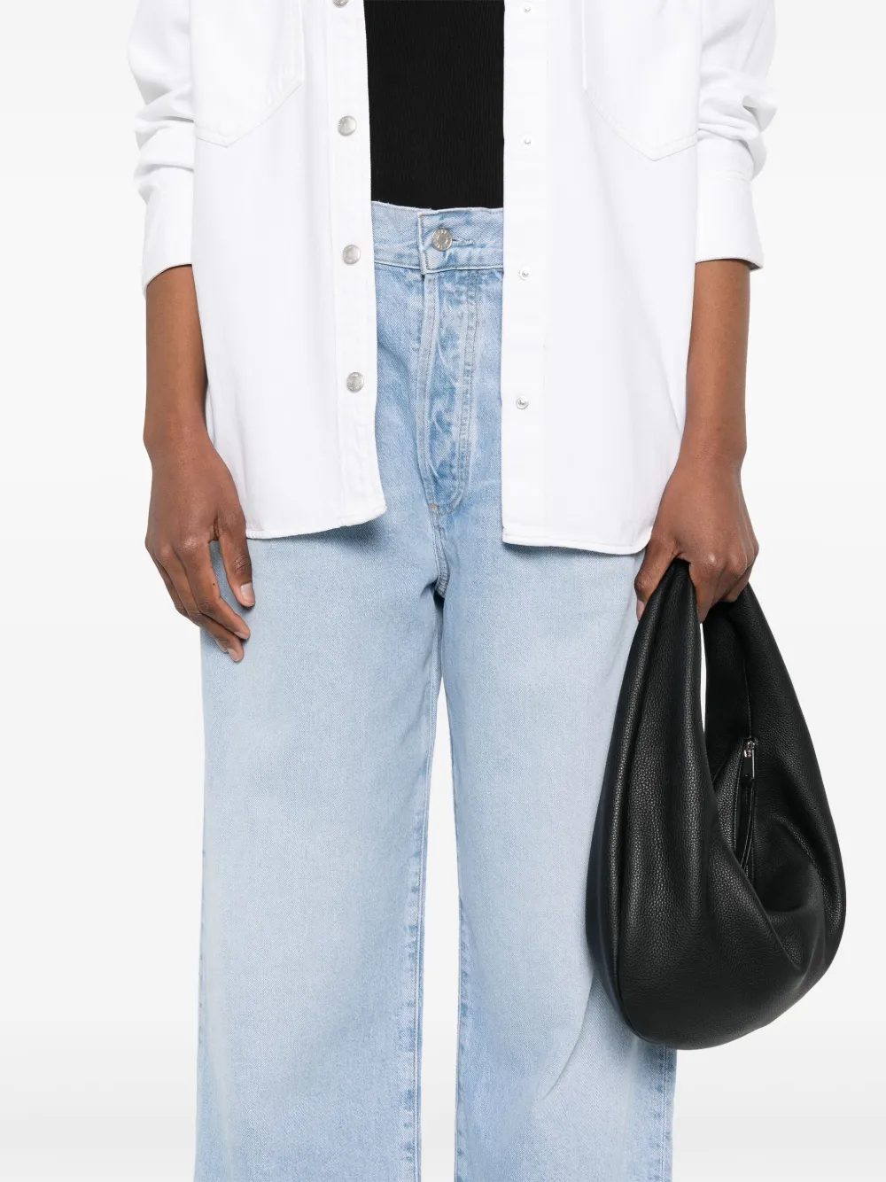 Agolde Wide-leg Jeans In Blue