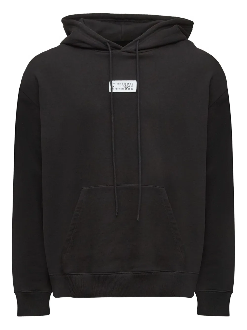 MM6 Maison Margiela cotton hoodie | Black | Image 1