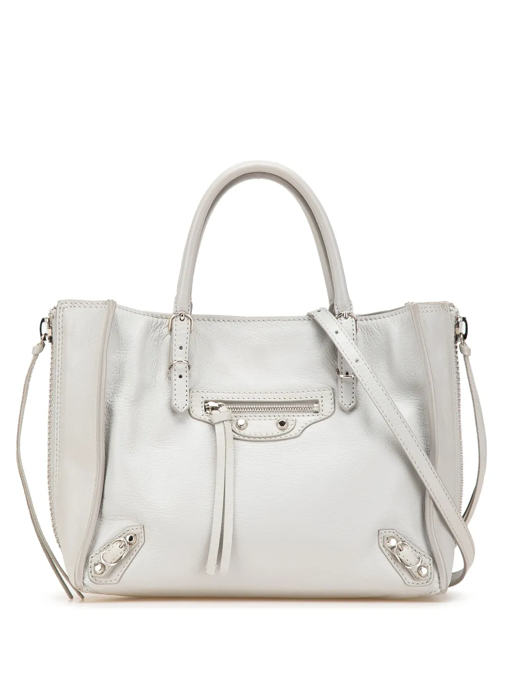 Balenciaga Pre-Owned Papier A4 axelremsväska från 2010-2024 | grå | Image 1