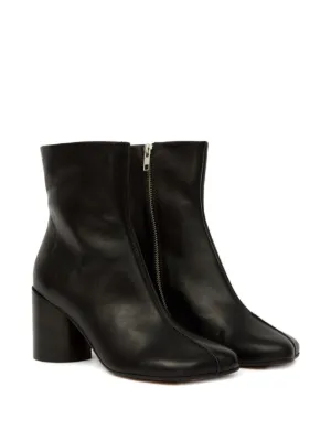 【関税込み】MM6 Maison Margiela ブラック Anatomic ブーツ MM6 Maison Margiela Anatomic 35mm Leather Ankle Boots