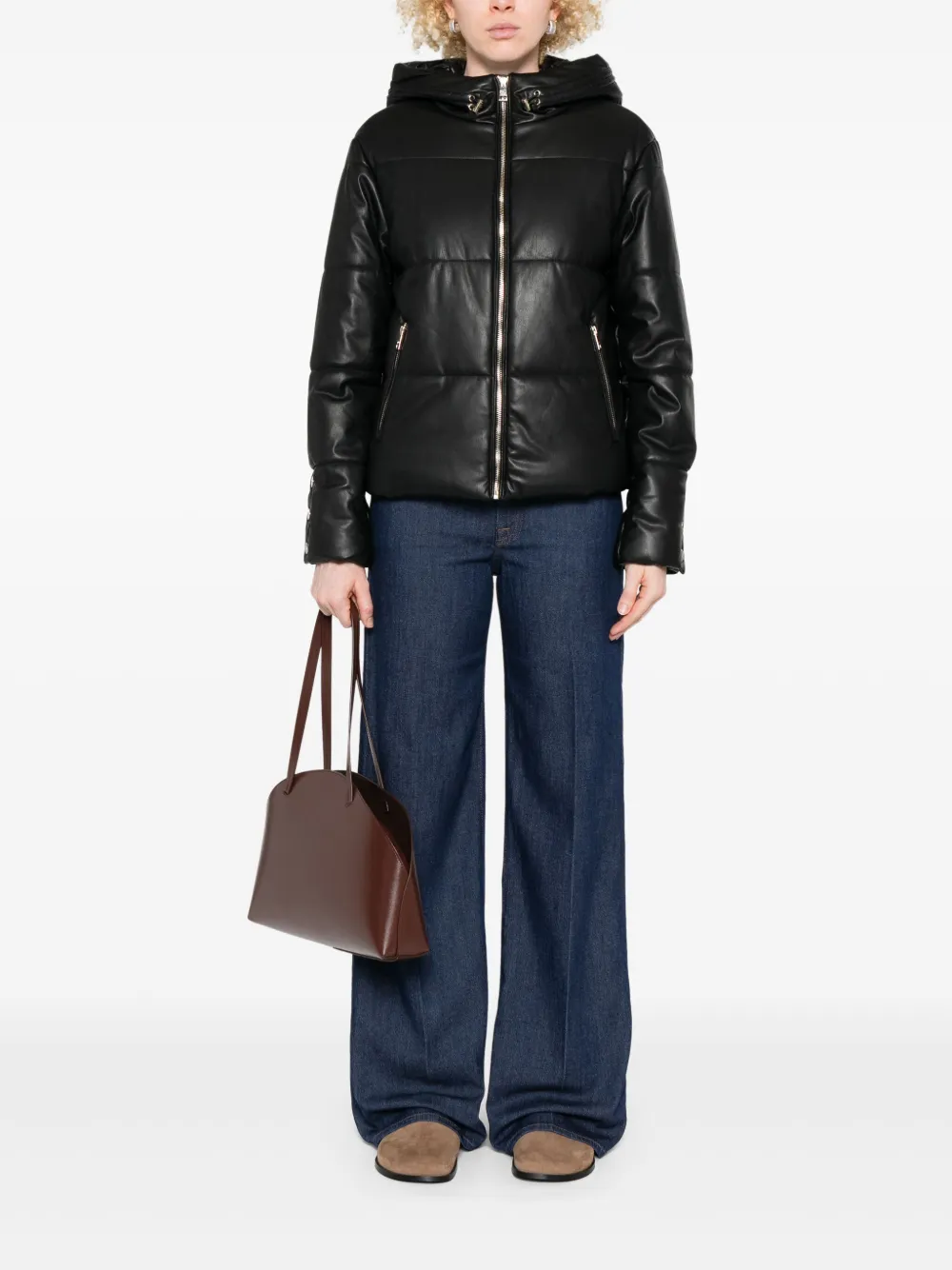LIU JO hooded puffer jacket | Puffer Jackets | Image 2