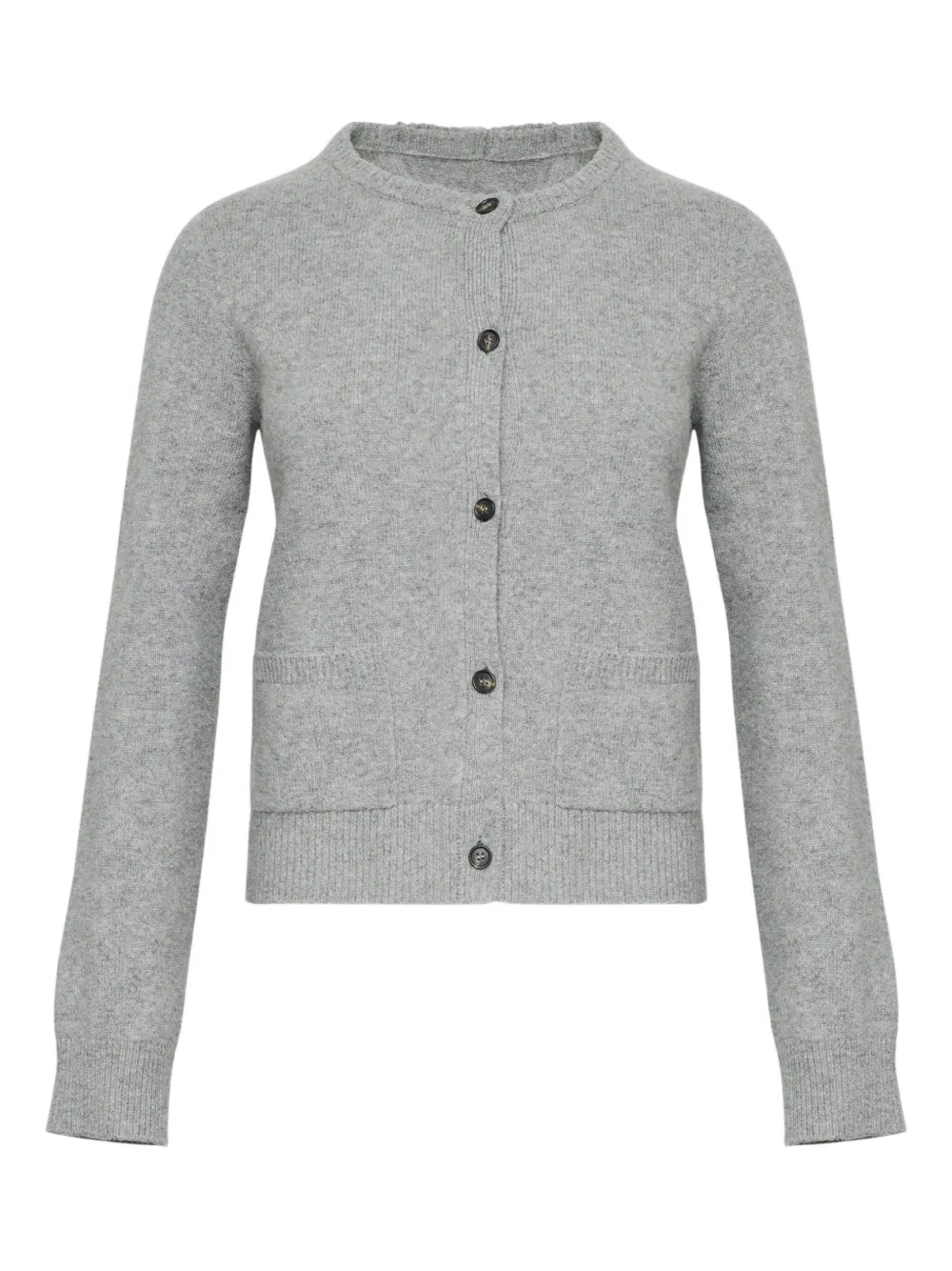 MM6 Maison Margiela パッチポケット カーディガン - グレー MM6 Maison Margiela パッチポケット カーディガン - グレー