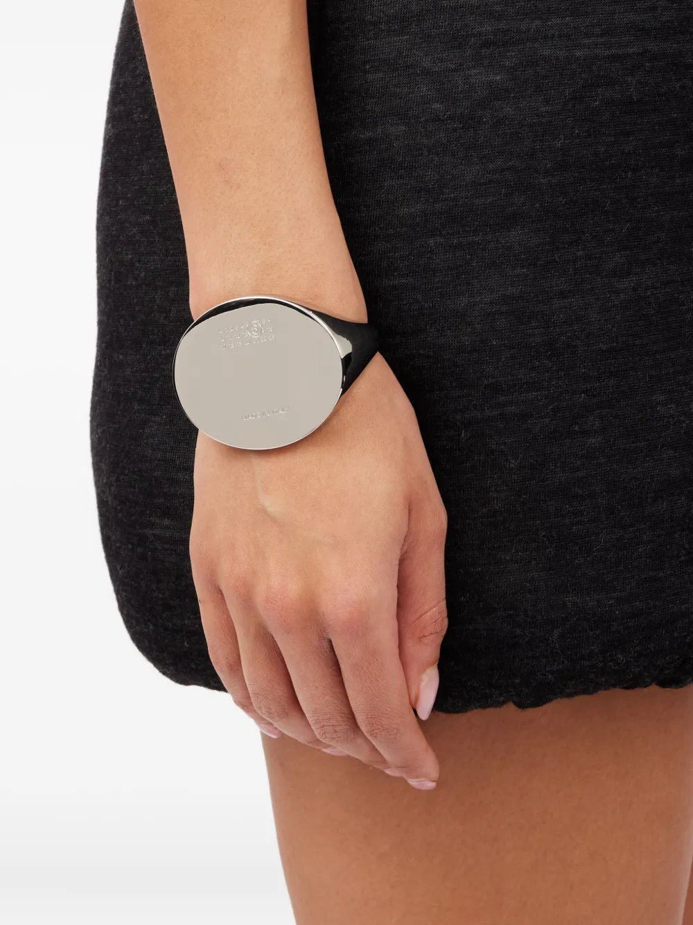 MM6 Maison Margiela Armband met patroon - Zilver
