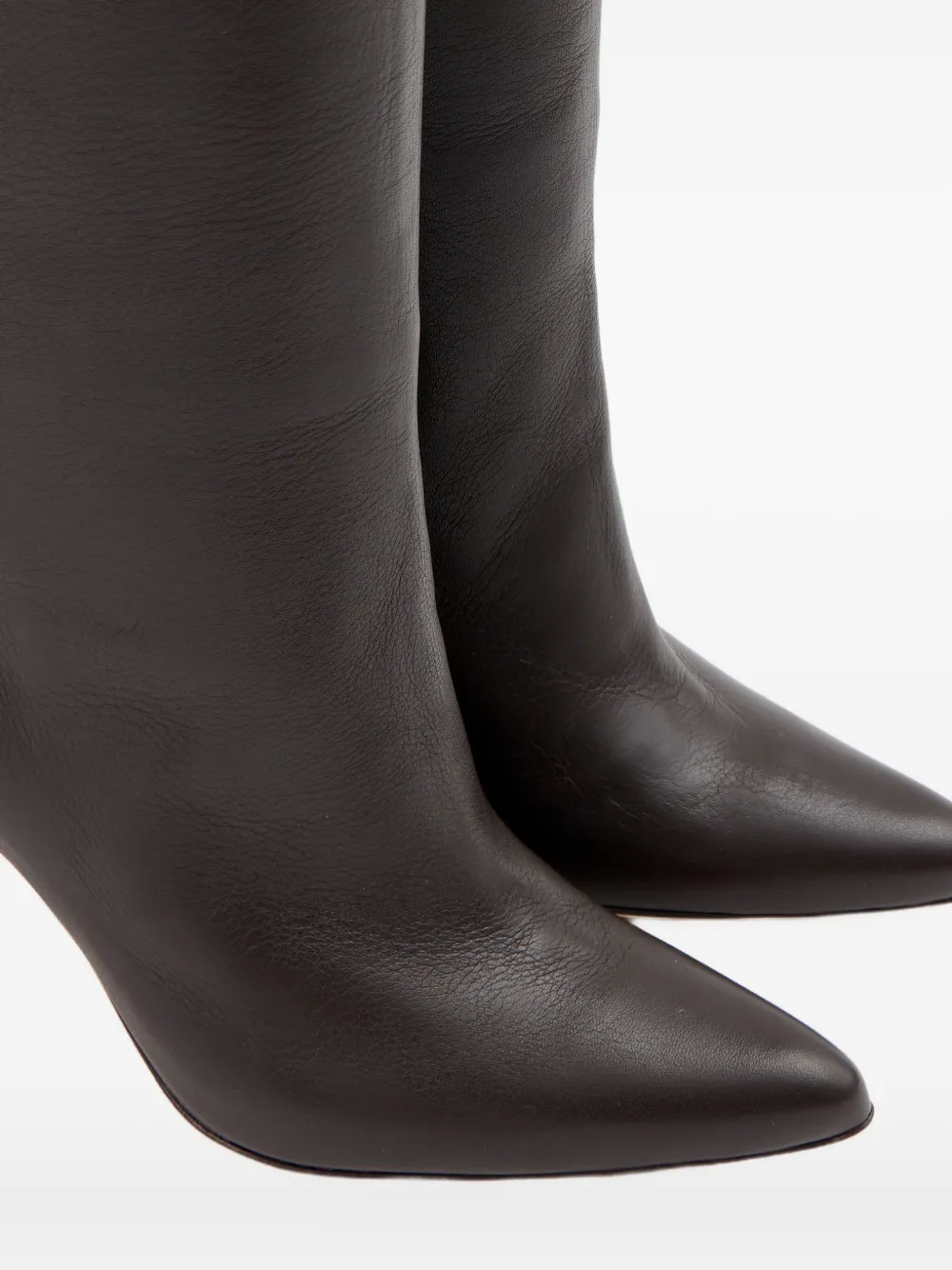 MM6 Maison Margiela knee-high heeled boots Brown