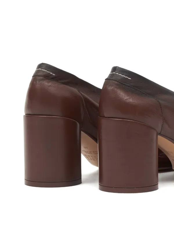 MM6 Maison Margiela レザーパンプス | FARFETCH JP