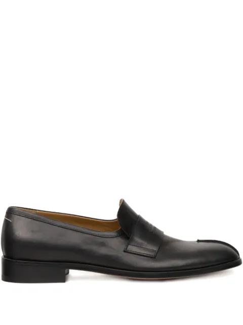 MM6 Maison Margiela Tabi leather loafers
