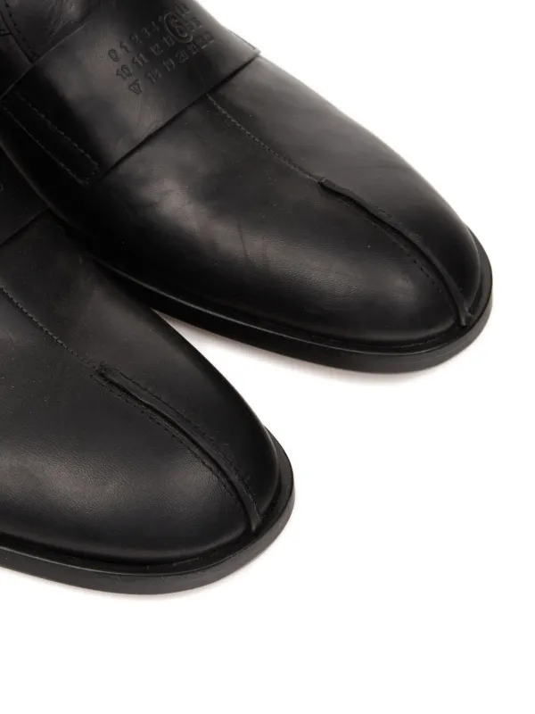 MM6 Maison Margiela ブラックローファー 中古・古着通販】MM6 Maison Margiela (エムエムシックスメゾン