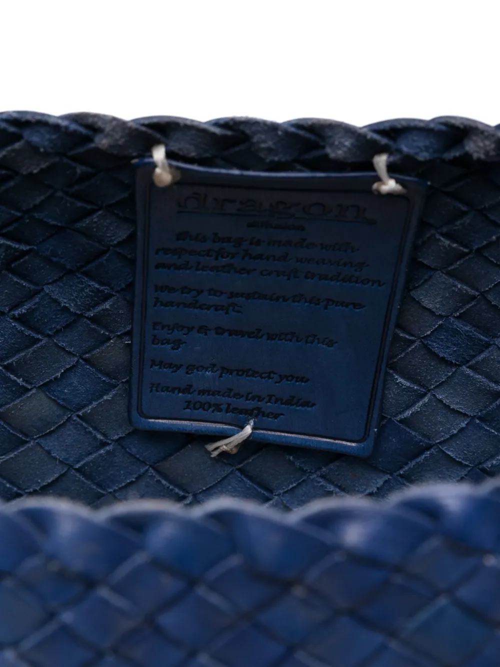 DRAGON DIFFUSION Grote Santa Croce shopper Blauw