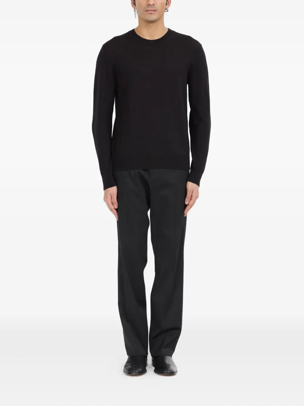 MM6 Maison Margiela Trui met ronde hals Zwart