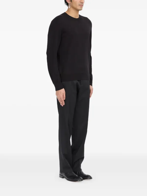 MM6 Maison Margiela クルーネック セーター | ブラック | FARFETCH JP