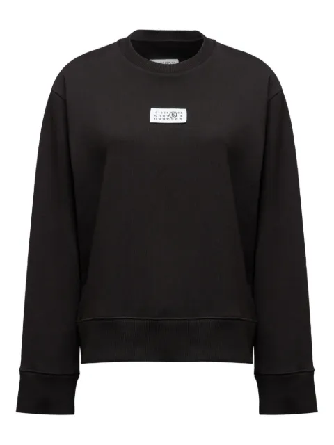MM6 Maison Margiela Numbers-appliqué sweatshirt