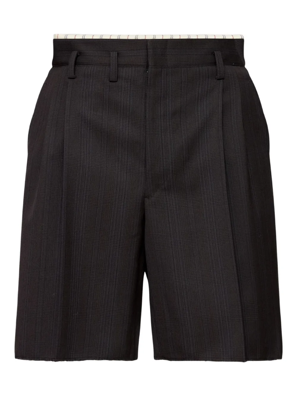 Maison Margiela Formele shorts Zwart