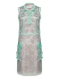 Maison Margiela layered mini dress - Grey