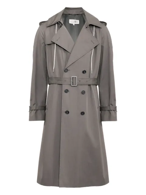 MM6 Maison Margiela hooded raincoat