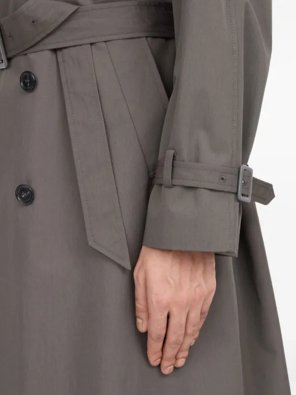 MM6 Maison Margiela フーデッド レインコート | グレー | FARFETCH JP