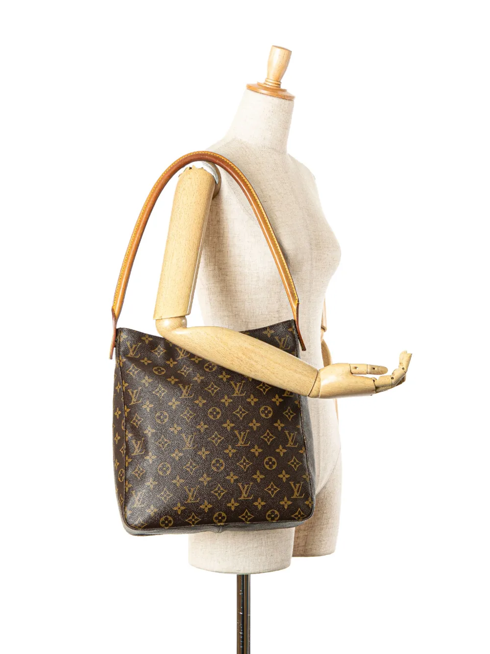 Louis Vuitton Pre-Owned 1999 Monogram Looping GM shoulder bag | Pre-Owned | Image 2
