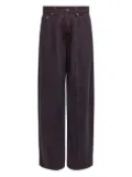 MM6 Maison Margiela single-stitch logo jeans - Purple