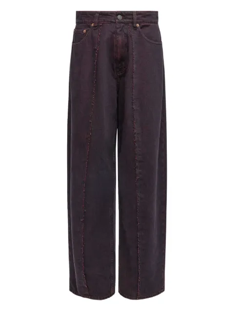 MM6 Maison Margiela single-stitch logo jeans