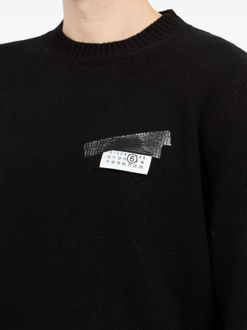 MM6 Maison Margiela Maglione in misto lana | Image 7
