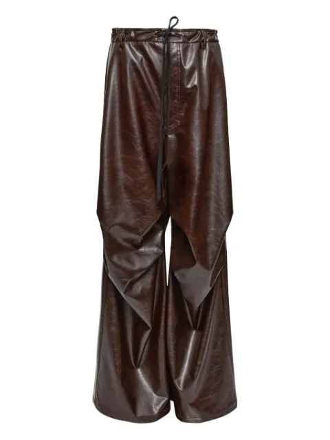 MM6 Maison Margiela بنطال بثنيات