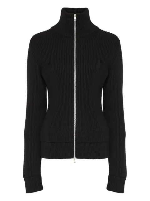 Maison Margiela ribbed zip-fastening cardigan