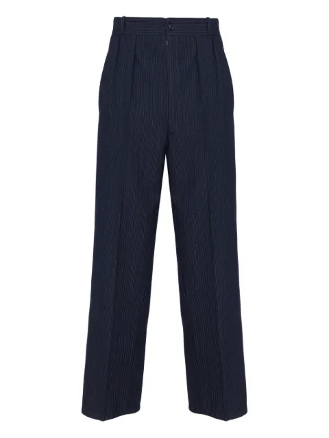 Maison Margiela pleated pinstripe pants