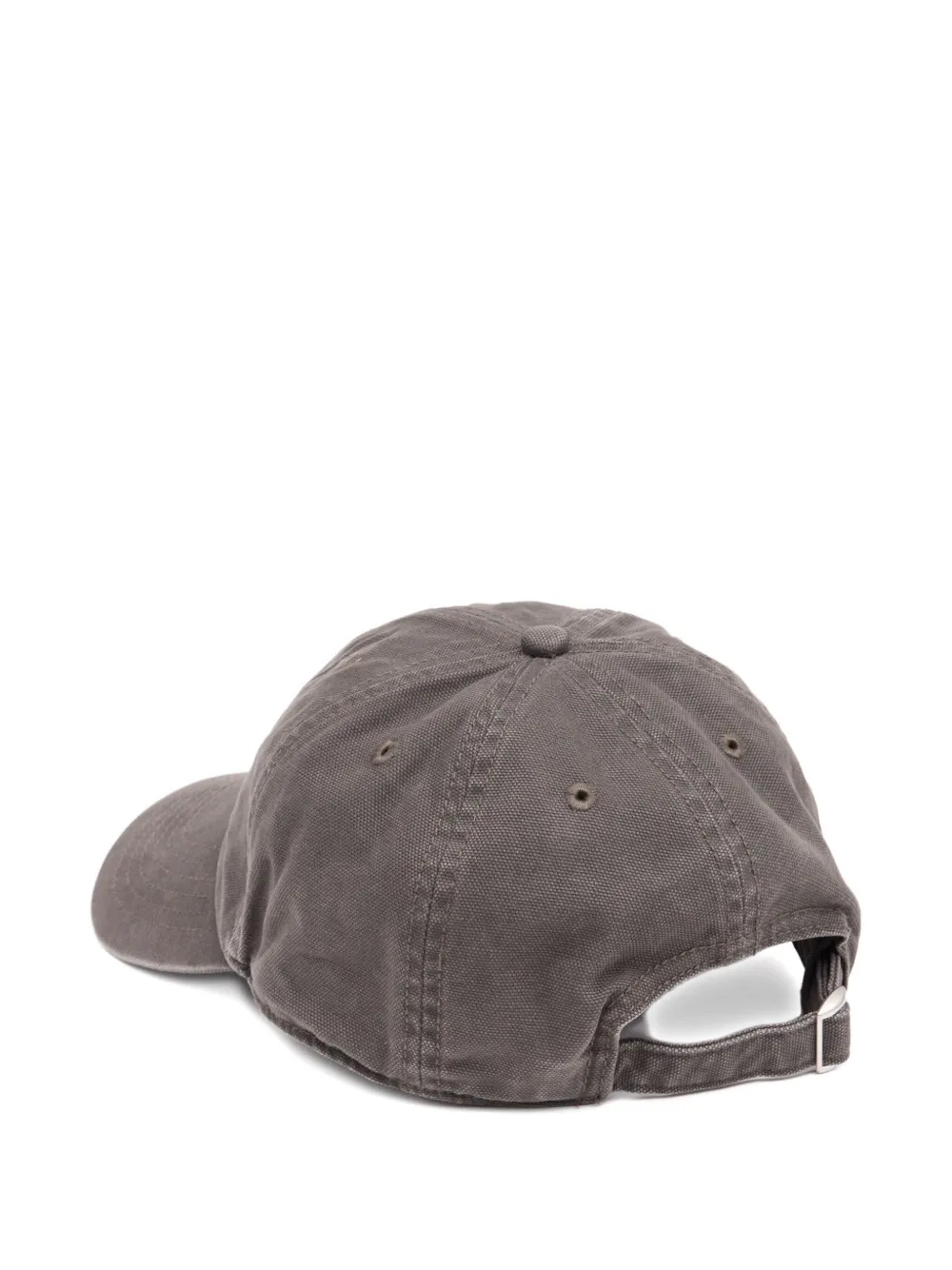 Mm6 Maison Margiela Logo Cotton Cap In Brown