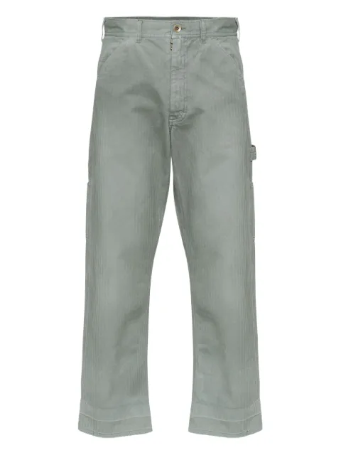 Maison Margiela jeans rectos texturizados
