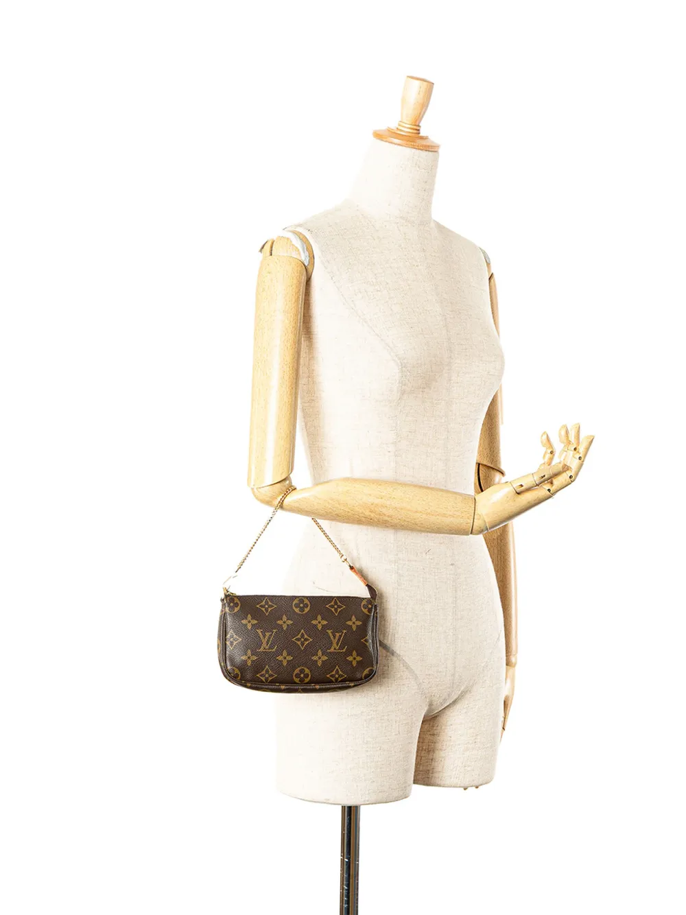 Louis Vuitton Pre-Owned 2004 Monogram Mini Pochette Accessoires handbag | Pre-Owned | Image 2