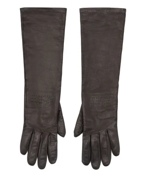 MM6 Maison Margiela leather gloves
