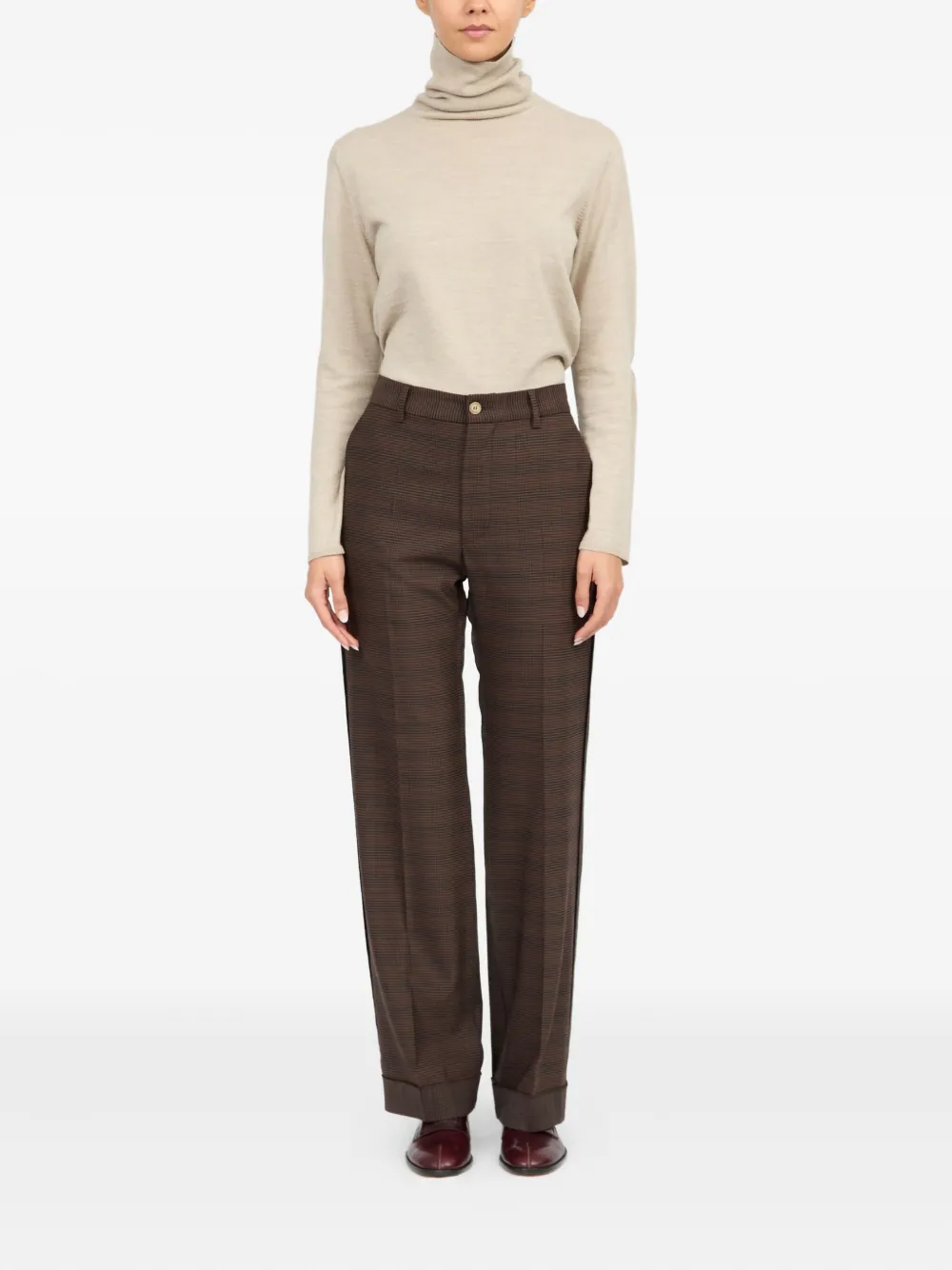 MM6 Maison Margiela checked pants | Straight-Leg Pants | Image 2