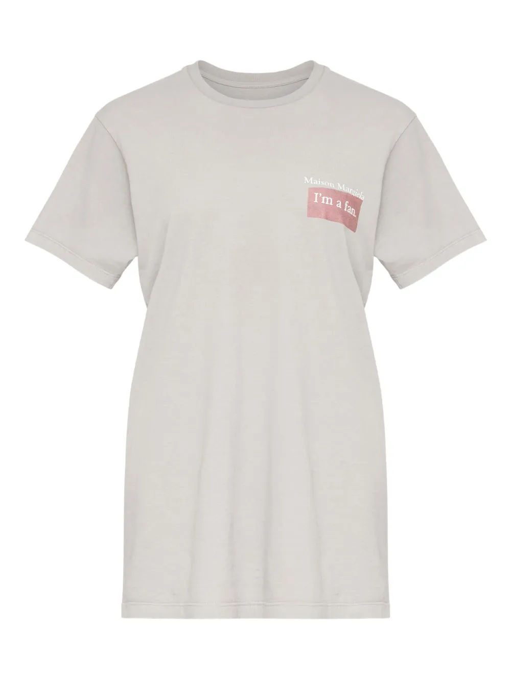 Maison Margiela T-shirt met tekst Beige