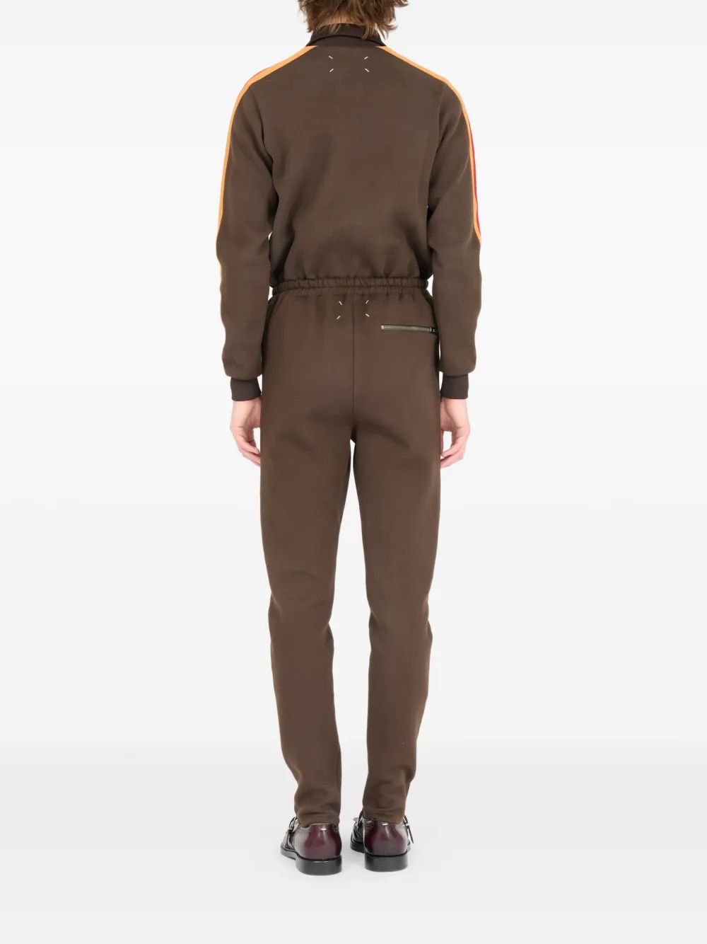 Maison Margiela Trainingsbroek met ritszak Bruin