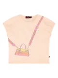 Aigner Kids graphic-print short-sleeve T-shirt - Pink