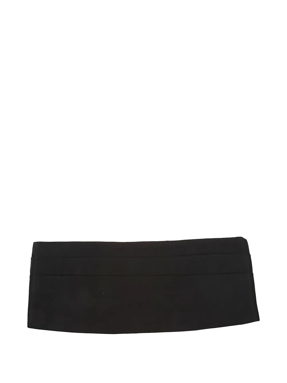 Lardini ceinture large à boucle rectangulaire | noir | Image 1