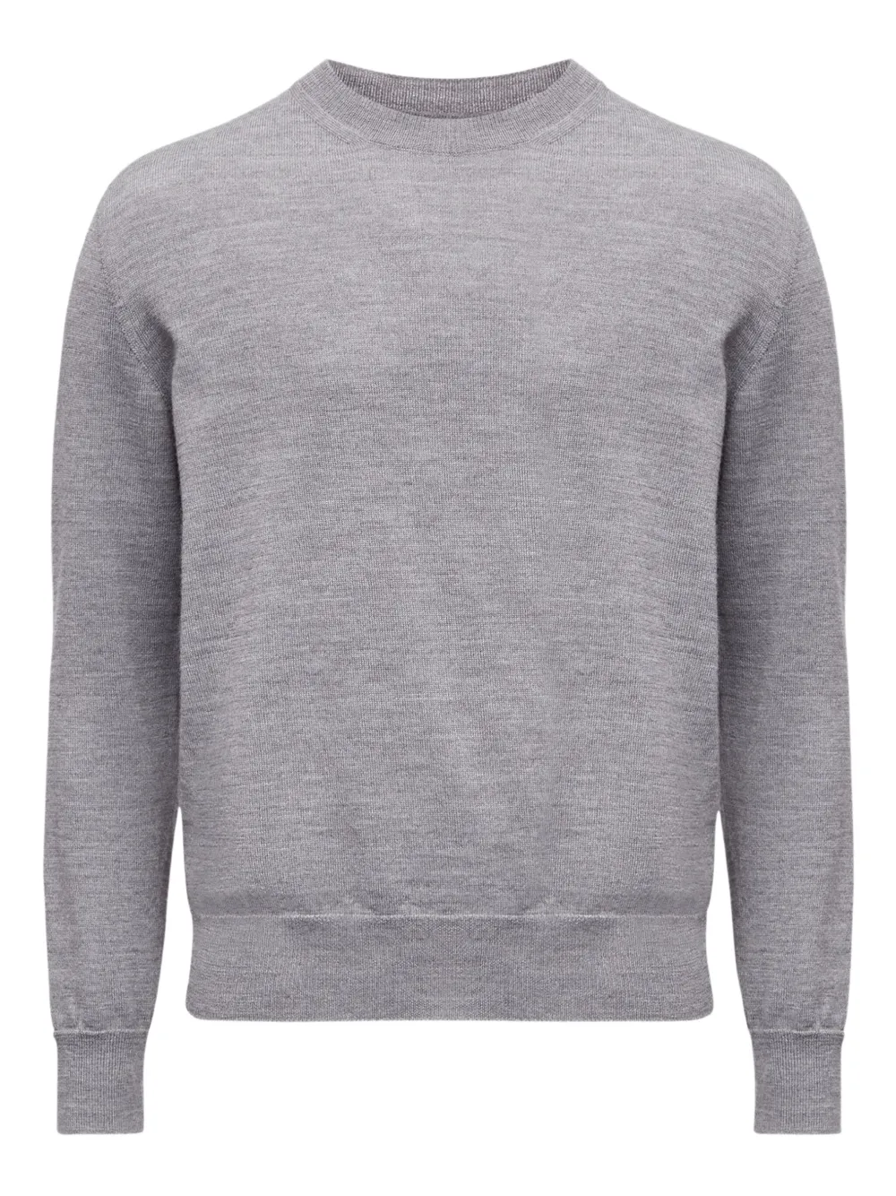 MM6 Maison Margiela crew-neck knitted sweater Grijs