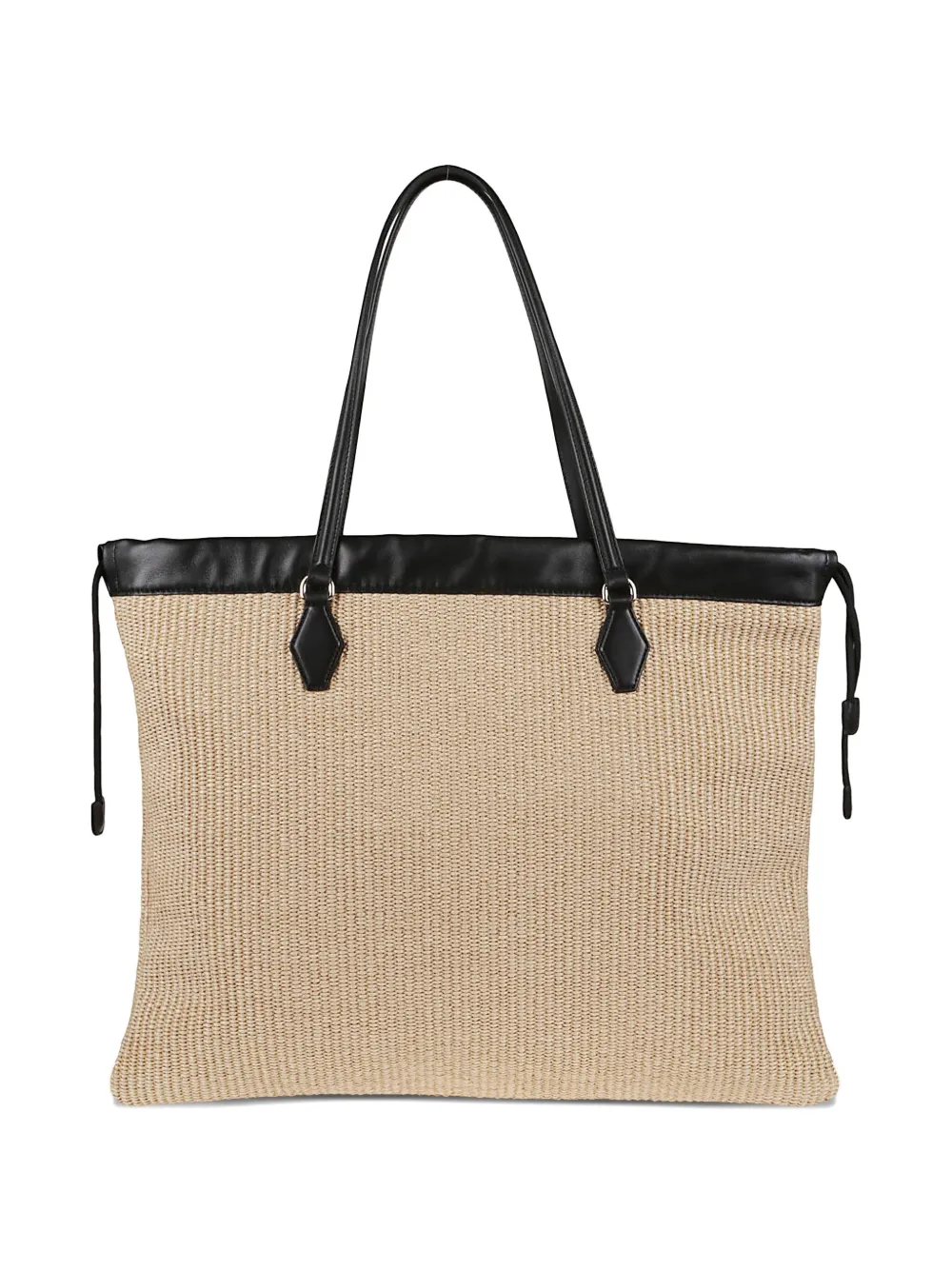 Jimmy Choo logo-embroidered tote bag - Beige