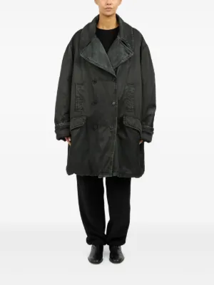MM6 ブラック 定番コート レディース】COAT | MM6 Maison Margiela(エムエムシックス