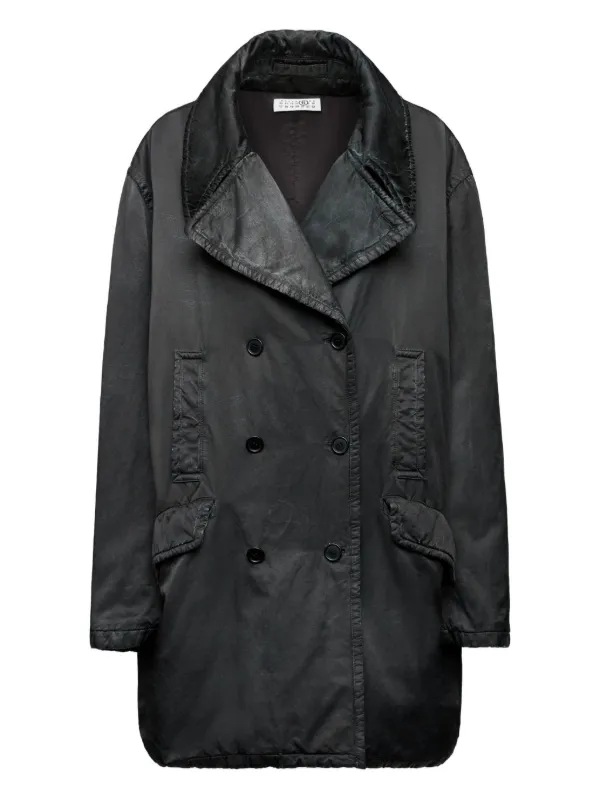 MM6 Maison Margiela 黒 ピーコート 新品　未使用　タグ付き MM6 Maison Margiela 黒 ピーコート 新品 未使用 タグ付き 2025
