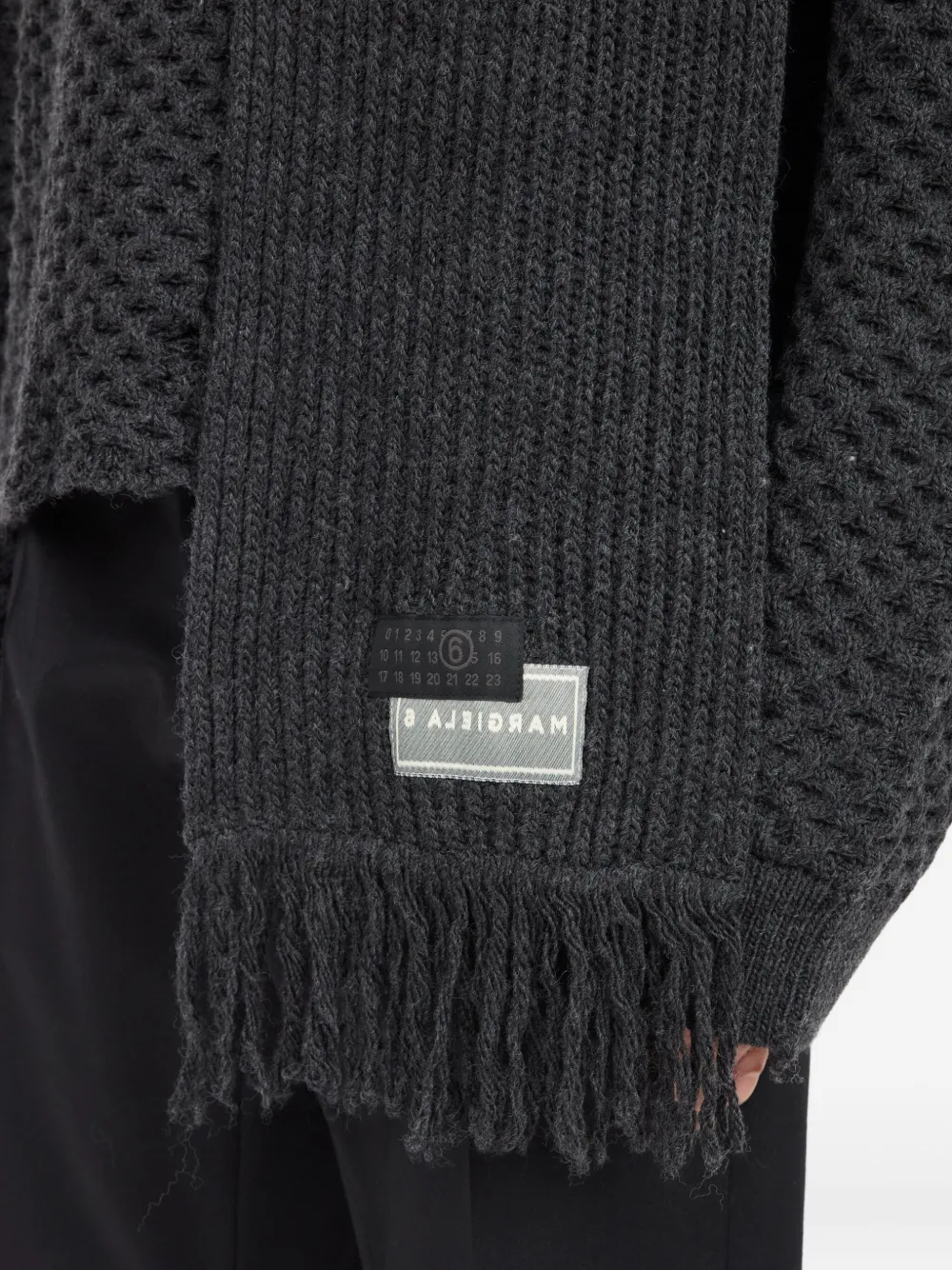 MM6 Maison Margiela Trui van scheerwol-blend Grijs