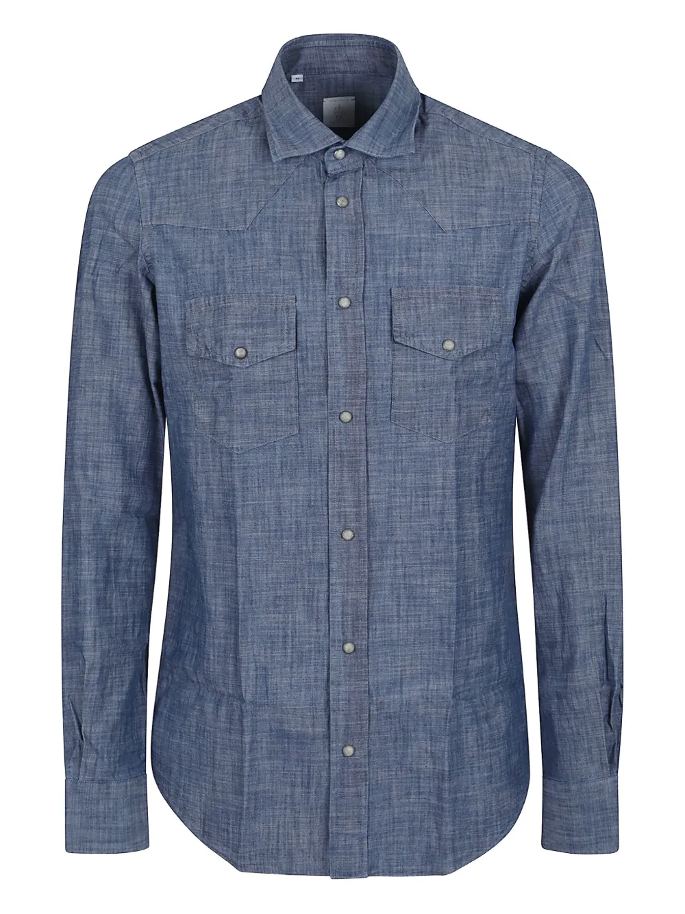 Eleventy camisa de algodón | azul | Image 1