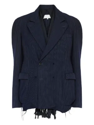 Maison Margiela Blazer Con Doble Botonadura | Marrón | FARFETCH CL
