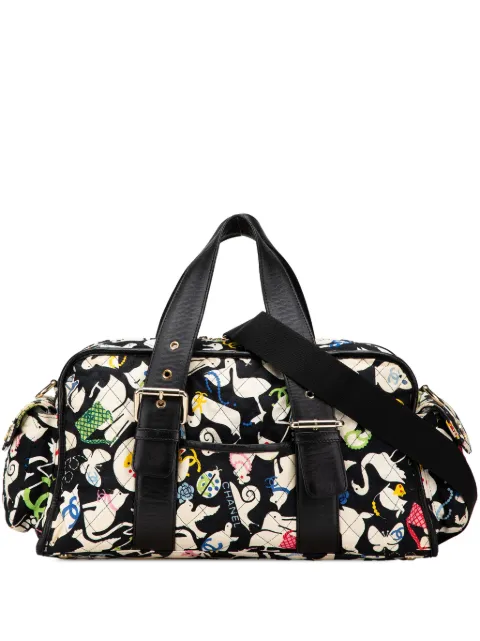 CHANEL Pre-Owned 2006-2008 Canvas Baby Animals Diaper Bag travel bag