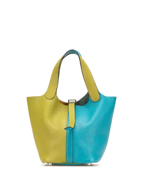 Hermès Pre-Owned 2006 Bicolor Clemence Picotin 18 handbag
