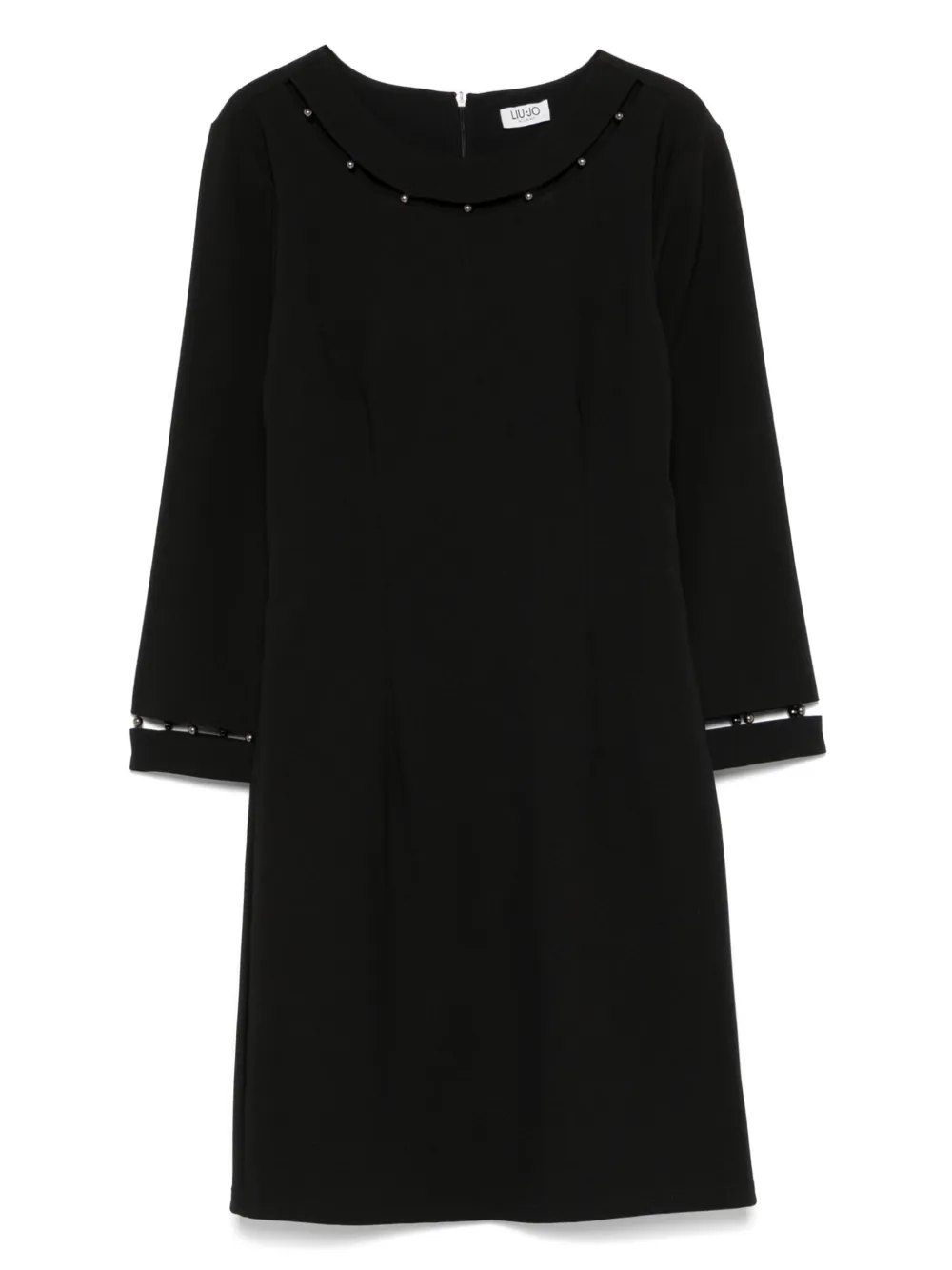 bead-detailing mini dress